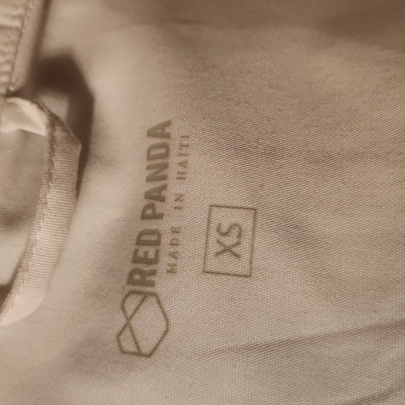 Red panda white lab coat. XS - Picture 4 of 4